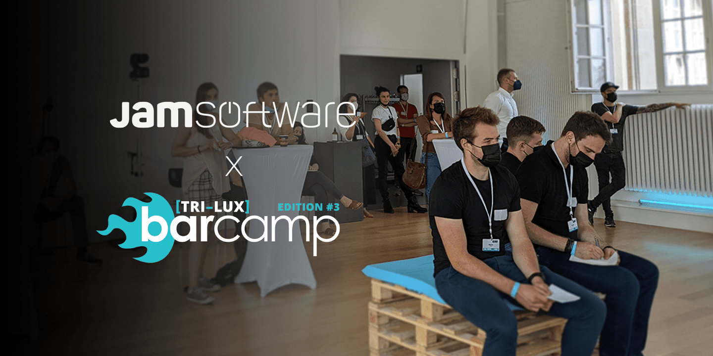 JAM Software beim Tri-Lux Barcamp 2022